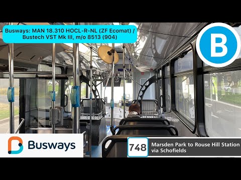 Busways: MAN 18.310 HOCL-R-NL (ZF Ecomat) / Bustech VST, m/o 8513 (904) [Part 2]