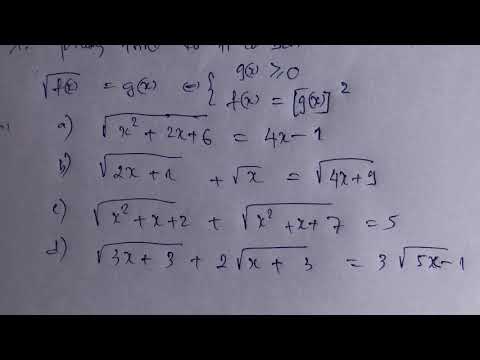 [Toán 9] Giải phương trình vô tỉ (fần 1) phương trình vô tỉ dạng cơ bản