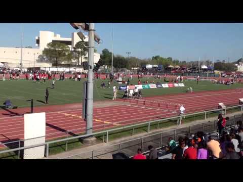 2013 TSU Relays- 300m hurdles