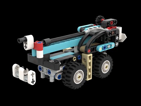 Rough Terrain Crane - A 42133 Lego Technic Alternate build /redux/