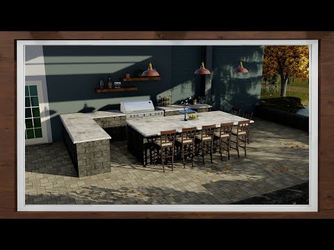 Use the Pre Designed Elements to Create an Outdoor Living Area