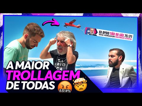 COMPREI UM AVIÃO PARA TROLLAR MEU PAI