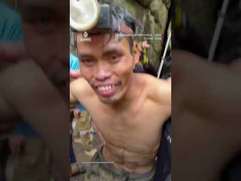 Emotional scenes as more survivors pulled from flooded Laos cave