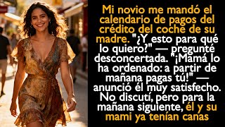 Mi novio me mandó el calendario de pagos del crédito del coche de su madre