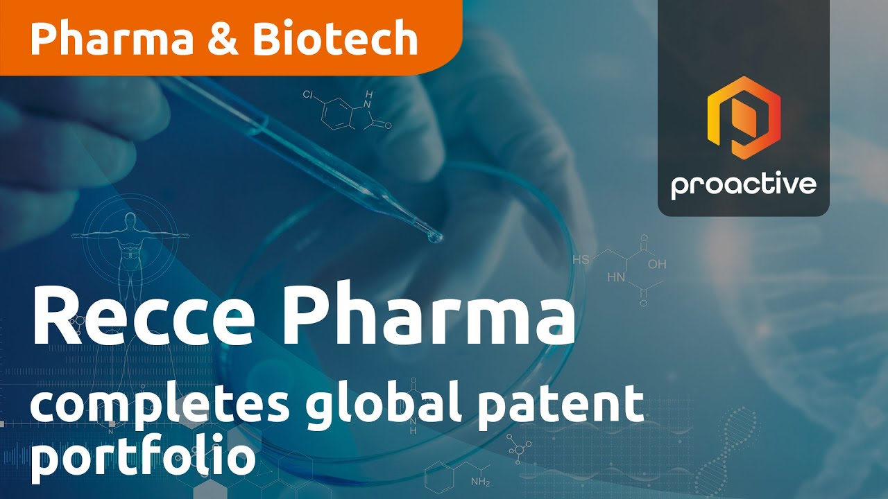 Recce Pharmaceuticals completes global patent portfolio