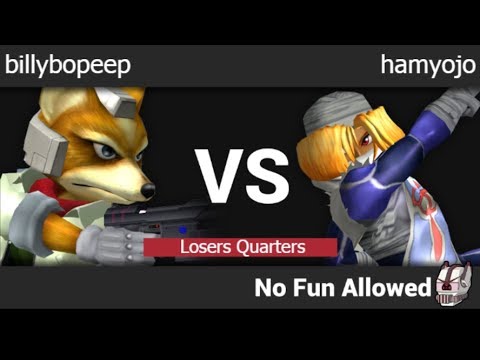 NFA 3 - TNC | billybopeep (Fox) vs SD | hamyojo (Sheik) Losers - Melee