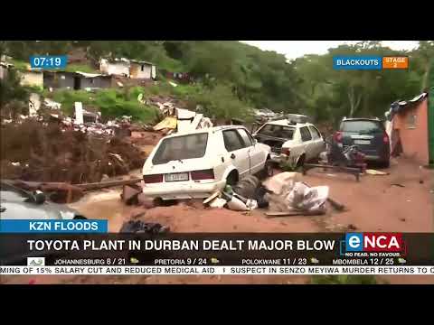 Toyota plant in Durban dealt major blow