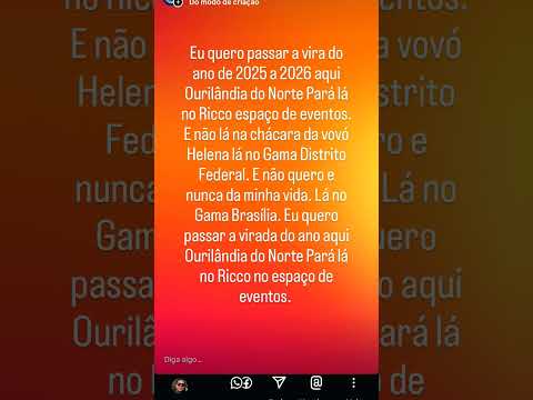 Eu quero passar a virada aqui Ourilândia do Norte Pará