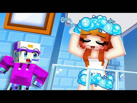 Becoming SMALL to SPY on My CRUSH in Minecraft!