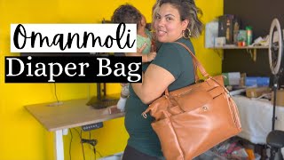 WHAT'S IN MY DIAPER BAG | REVIEW FOR OMANMOLI DIAPER BACKPACK *GIVEAWAY ENDED*