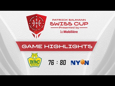 Bbc Monthey Chablais vs  Bbc Nyon   Game Highlights