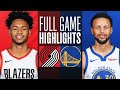 TRAIL BLAZERS at WARRIORS | FULL GAME HIGHLIGHTS | December 23, 2023