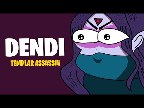 How To Mid Like Dendi | B8.Dendi Templar Assassin Crazy Agh Build Epic RAMPAGE | The Midlaners #37