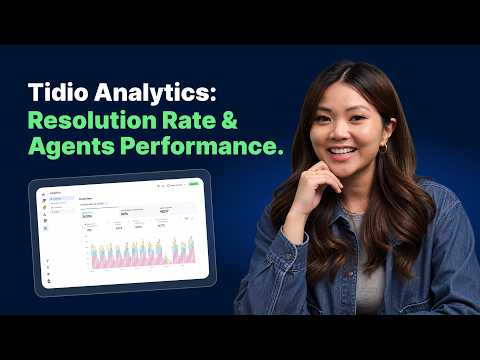Team Analytics and Reporting in Tidio