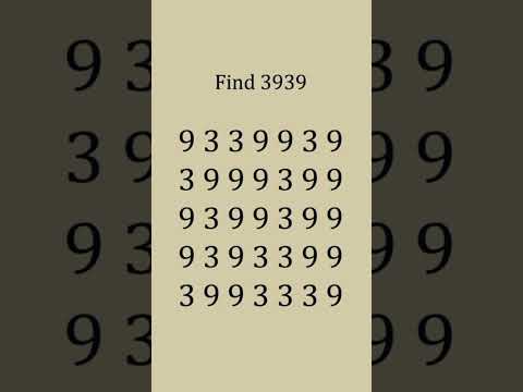 Finde die Zahl 3939 – Mathe-Quiz #Mathe #Quiz #Kurzfragen #Allgemeinwissen #Bildung