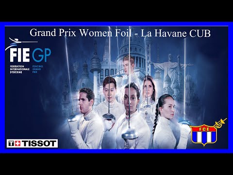 GP Women Foil Individual Havana CUB 2016 - Piste Blue