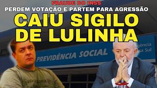 QUEDA DE SIGILO DE LULUNHA  ESQUERDISTAS ENTRAM EM PÂNICO E PARTEM PARA AGRESSÃO