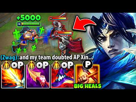 I invented the most BROKEN Xin Zhao build you'll ever see... (PENTAKILL AS AP?!)