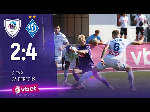 FK LNZ Cherkasy 2-4 FK Dynamo Kyiv