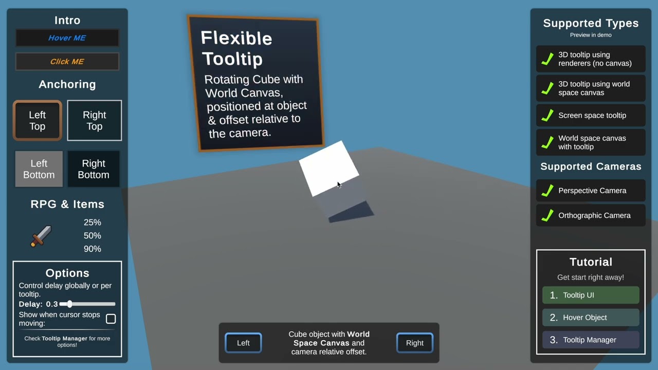 Flexible Tooltip Demo