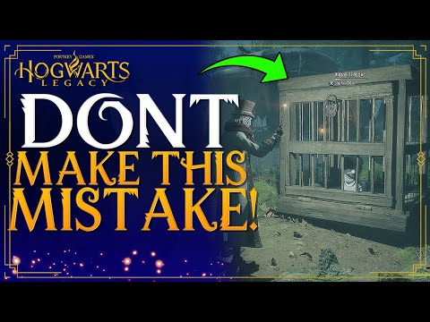 DONT MAKE THIS MISTAKE in Hogwarts Legacy !!
