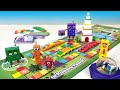 How To Play Numberblocks Race To Pattern Palace Board Game