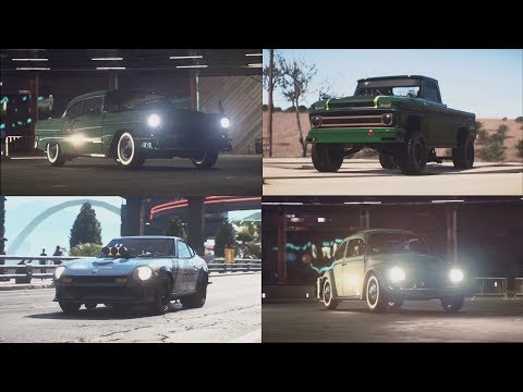 Need for Speed Payback - All Derelict Car Part Locations Guide (NFS Payback)