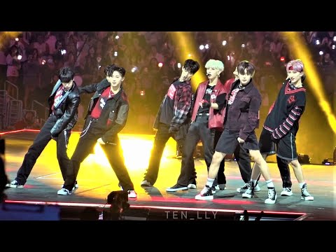 [직캠] 230819 xikers(싸이커스) '불타오르네 (FIRE) (원곡: 방탄소년단)' COVER | KCON LA 2023