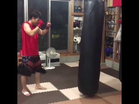 ローキックの打ち方　3種類その3　（すり上げ)