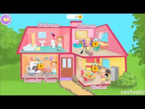 sweet baby girl clean up time обзор игры андроид game rewiew android