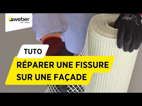 Comment réparer une fissure sur une façade ? |  Weber