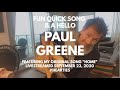 Fun Quick Song A Little Hello