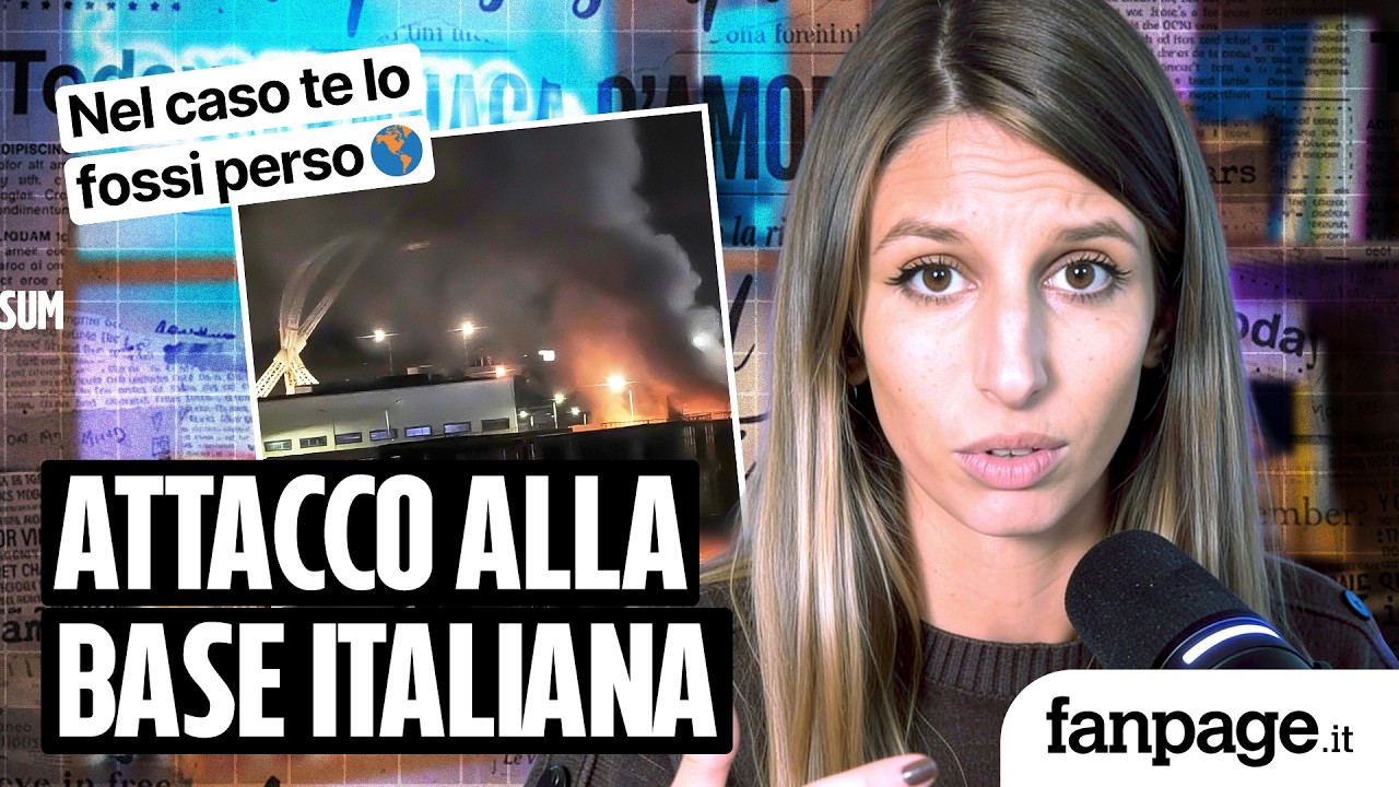 La base militare italiana a Erbil è stata colpita, ma per Meloni l’Italia non è in guerra