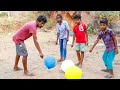 Outdoor Village Kids Fun With Balloon Ultimate Village Comedy Raghu Village Videos