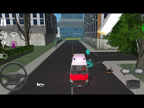 US Police Ambulance Car Open World Simulator - .Emergency Ambulance Simulator - Android IOS Gameplay