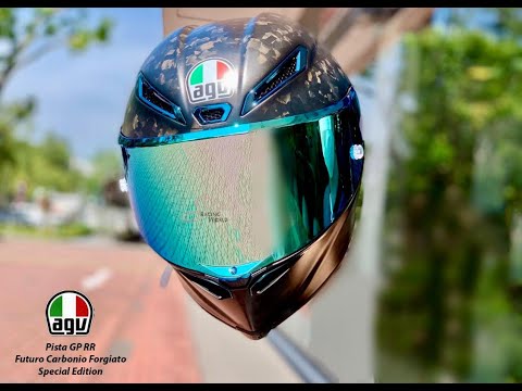 Unboxing the PISTA GP RR ECE DOT LIMITED EDITION - FUTURO CARBONIO FORGIATO/ELETTRO IRIDIUM