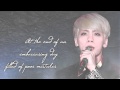 Jonghyun - (하루의 끝) The End Of A Day {Eng Sub ...