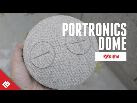 Portronics dome bluetooth speaker review