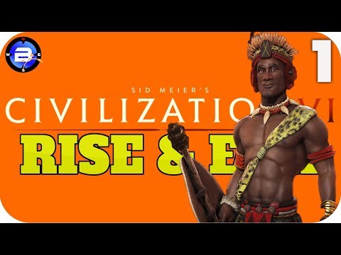 FEAR SHAKA of the ZULU!! ▶Civilization VI RISE & FALL FULL RELEASE◀ EP1 Civ 6 Rise and Fall Gameplay