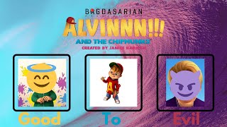 Alvin!!!! and the Chipmunks Characters Good to Evi