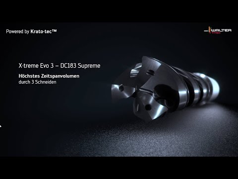VHM-BOHRER DC183 SUPREME – X·TREME EVO 3 - Präzise positionieren – produktiv bohren