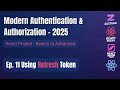 Part 11 Refresh Token To Refresh Access Token React Authentication Authorization For Enterprise