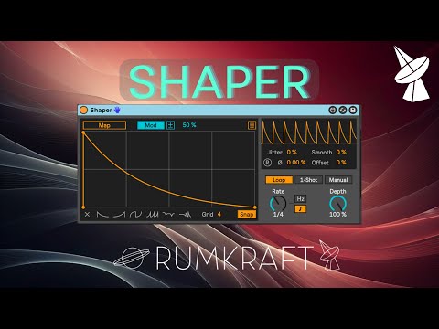Rumkraft TV - Making a synth Roll with (Ableton lives Shaper)