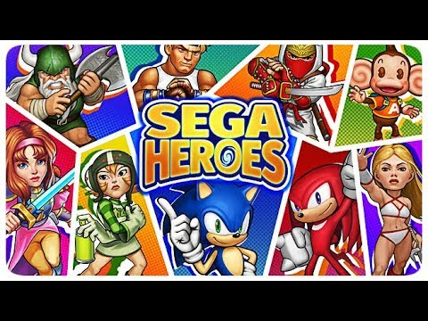 SEGA Heroes Sonic, Full initial Trailer, Gameplays Android and IOS