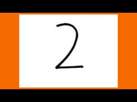 How to draw an angel step by step |easy angle drawing|angel drawing with number 2 #Art #Drawing