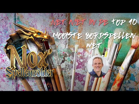 Net Niet in de Top 10 - Mooiste Bordspellen (Maar wel leuk om te vermelden)