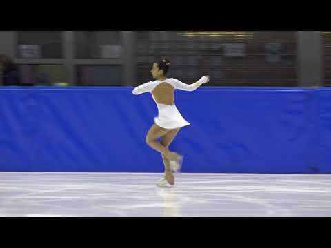1. Christmas Cup 2018: Sophia Maarouf (FRA) - Senior Ladies Free Skating