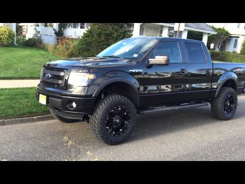 Lifted F150 FX4 Rancho Fuel Hostage