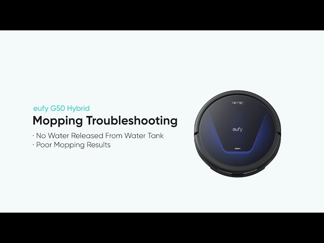 Robot Aspirador Eufy G50 Hybrid Navegación Láser 4.000 Pa Control por Voz video