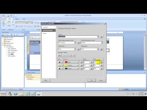 Report Builder 3.0 for SQL Server 2012 Part 9C: Create your first dashboard